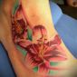 Tattoo Blume Lilie:Flower Lily 8.jpg